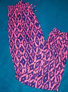 NWOT   Faded Glory  Pink&Navy blueJoggers